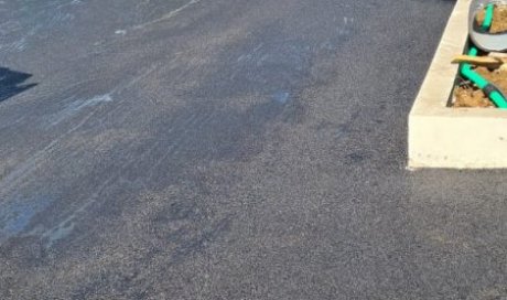 Allee en enrobe pour particulier à St Louis 